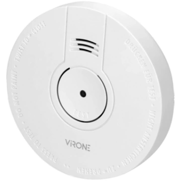 Battery smoke detector, 9V DC Ornobaltic