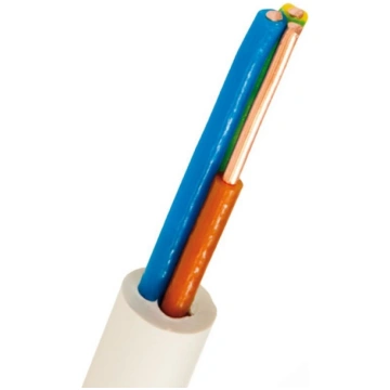 Nexans kabelis EXQ EASY 3x1.5mm2 500V balts halogē