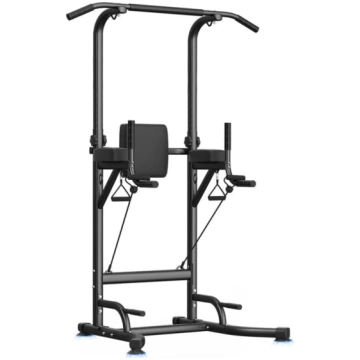 Power Tower Dip Station Pull-Up Bar brīvi stāvošs