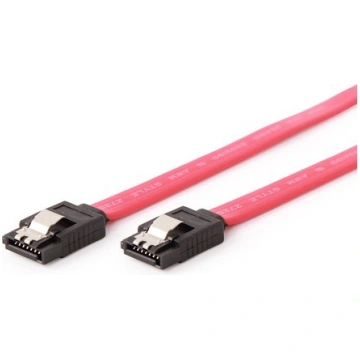 Cable SATA DATA III metal clips 50cm
