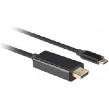 Lanberg CA-CMDP-10CU-0005-BK USB-C to DisplayPort 