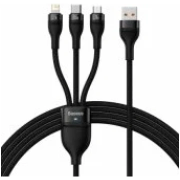Baseus Flash Series, USB-C + micro USB + Lightning