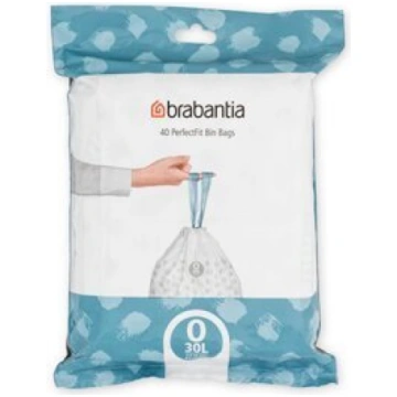 Maisiņi O 30 L [Iepakojumā 40 gb.] White Brabantia