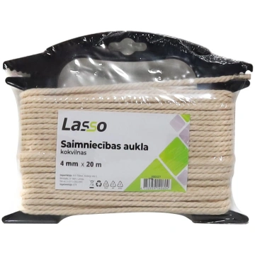 Aukla saimniecibas 4mm 20m kokvilna 9140604 (47509