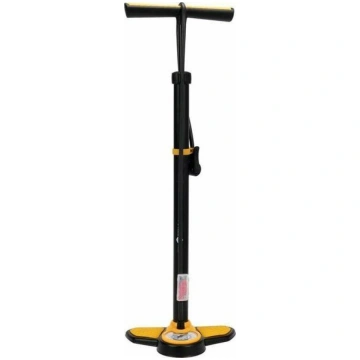 Velosipēda pumpis Vorel 82023, melns/dzeltens