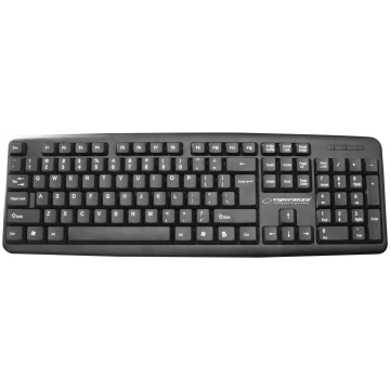 Vadu tastatūra ESPERANZA EK134 Pilnizmēra 100% USB