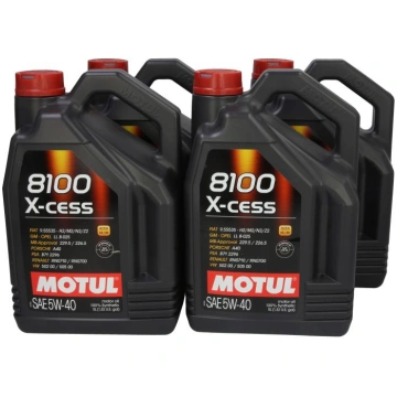 8100 X-CESS 5W40 5L SET MOTUL