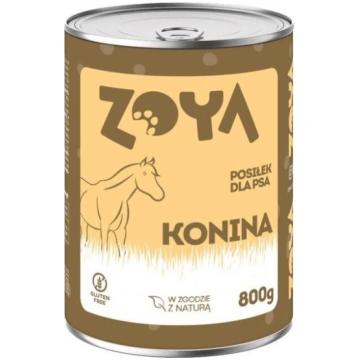 Zoya Horse suņiem, ar zirga gaļu, 800 g