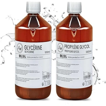 Leyf 1000 ml glicerīns E422 + 1000 ml propilēnglik