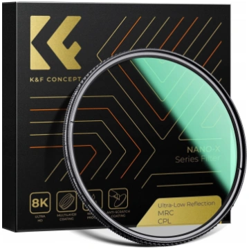 Filtr Kf FILTR Polaryzacyjny CPL K&F CONCEPT NANO-