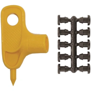 KIT 1 DRILLIN KEY+10 PIPE REPA PLUG 4MM 695.040220