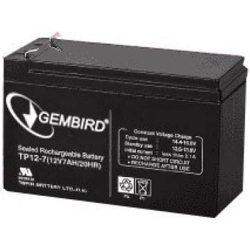 Gembird Rechargeable Battery 12V/7Ah BAT-12V7AH