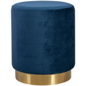 Kāju soliņš LA PERLA D35xH42cm, materiāls: samta a