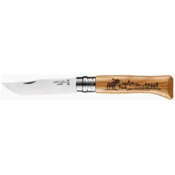 Saliekamais nazis Opinel Animalia Oak Moose Nr. 08