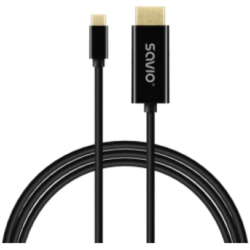 Kabelis SAVIO USB-C TO HDMI 2m, 4K (CL-191)