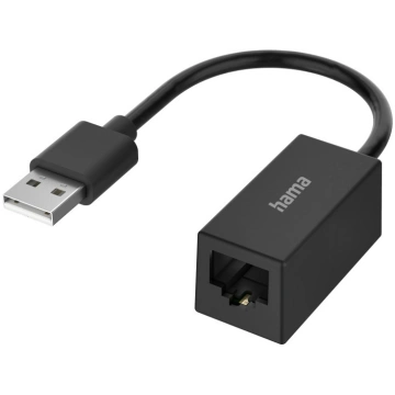 Hama 00200324 Network Adapter, USB Plug - LAN/Ethe