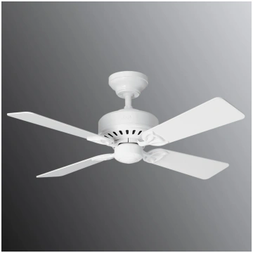 Hunter Bayport griestu ventilators balts/ gaišs oz