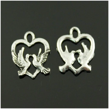 Ciondolo Ciondoli Charm Charms Sacca Colombe Colom