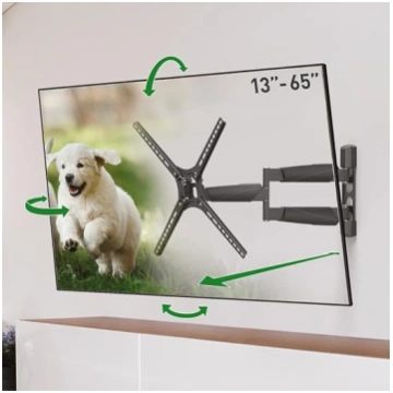 Barkan 53,5 cm garš TV sienas stiprinājums, 13-65 