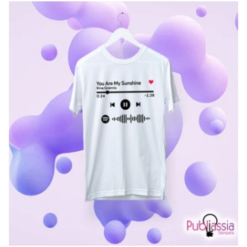 Spotify - Unisex t-shirt publiassia