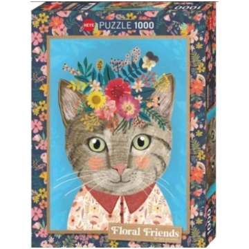 Heye Puzzle 1000 Floral Friends, z | 4001689300005