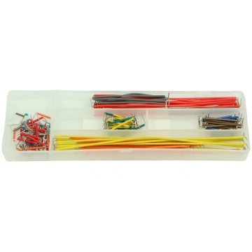 Set of ready-made jumpers for breadboards (prototy