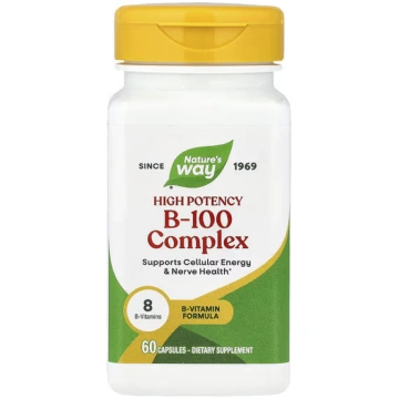 Nature's Way, B-100 Complex, 60 Capsules