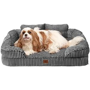 EHEYCIGA Orthopaedic Dog Bed Medium Dogs - 91 x 68