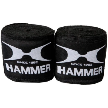 Boksa saites Hammer, melnas, 2,5 m
