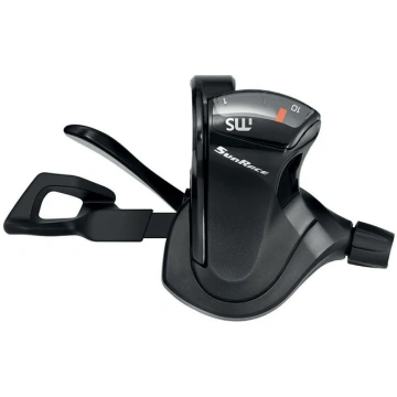 Comando Cambio SX 2V In Alluminio Nero