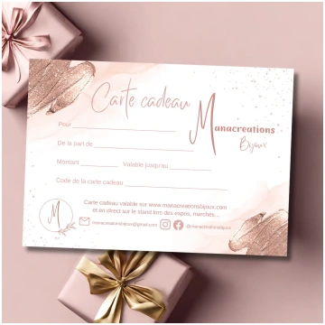 The gift card - €30 / physical gift card