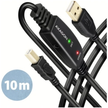 AXAGON USB repeater cable, 10 m ADR-210B USB Type 
