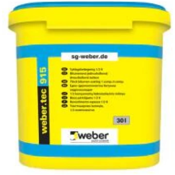 Weber Tec 915 Bituma hidroizolācija - līmjava (mas
