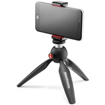 MANFROTTO telefona statīvs ar skavu MKPIXICLMII-BK