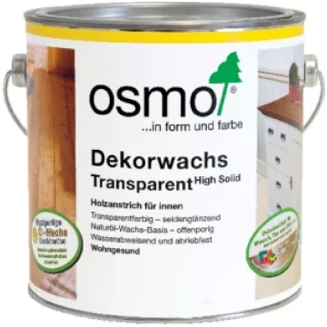 OSMO 3169 Decorwachs 0,125L Melns- eļļa ar vasku
