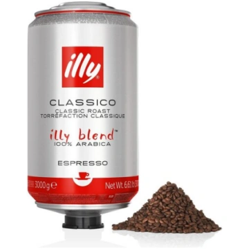 Kafijas pupiņas Illy, vidēji grauzdētas 3kg