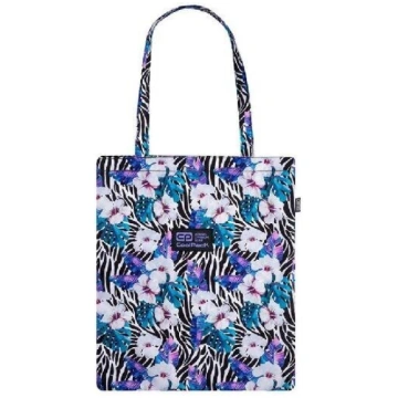CoolPack iepirkumu soma Flower Zebra, 41 x 35 cm