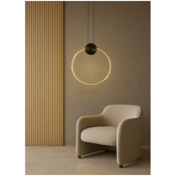 Piekaramā lampa AURA P40 BK Zonda Lighting