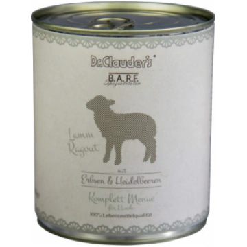 Dr.Clauder"s BARF Lamb Ragout 6 x 800g - Konservi 