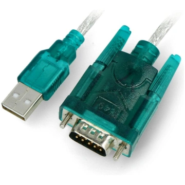 Converter USB A - RS-232 Akyga AK-CO-02 - 1m AN-18