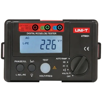 Unit UT582+ RCD testeris