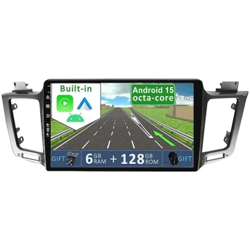 Android 14 [6GB + 128GB] Auto radio Toyota RAV4 (2
