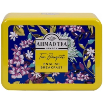 Tēja Ahmad, tējas buķete English Breakfast, metāla