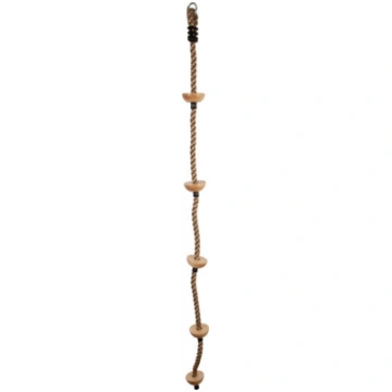 Kāpšanas virve ar koka pakāpieniem, Climbing Rope