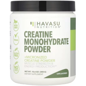 Havasu Nutrition, Creatine Monohydrate Powder, Unf