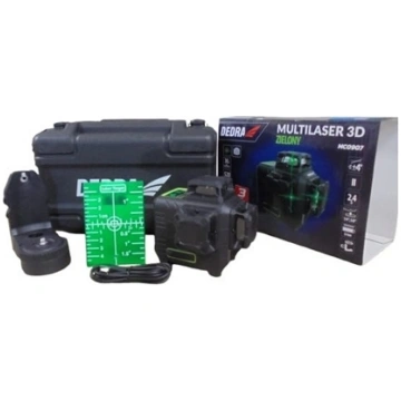 Dedra DEDRA MULTILASER 3D Zielony DIODY SHARP 3x36