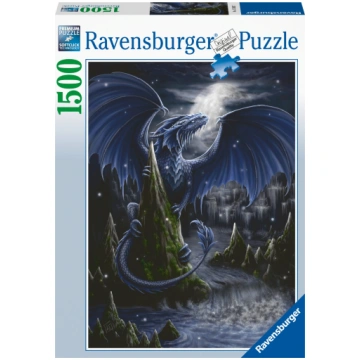 Ravensburger Puzzle 1500 pc Black Dragon » Spēļu v
