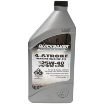 4T motoreļļa QUICKSILVER QUICKSILVER 25W40 1L SYNT
