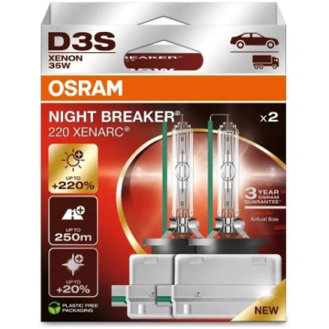 Set of bulbs D3S 42V 35W PK32D-5 OSRAM OSR66340XN2