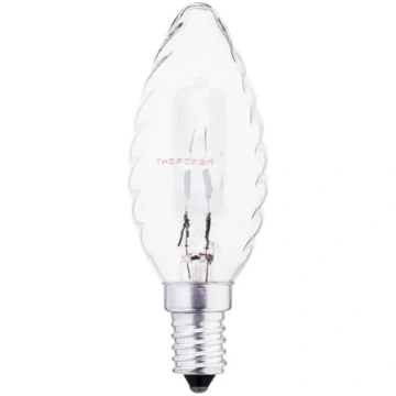Halogēna spuldze svece E14, BF35, 28W, 240V, Twist